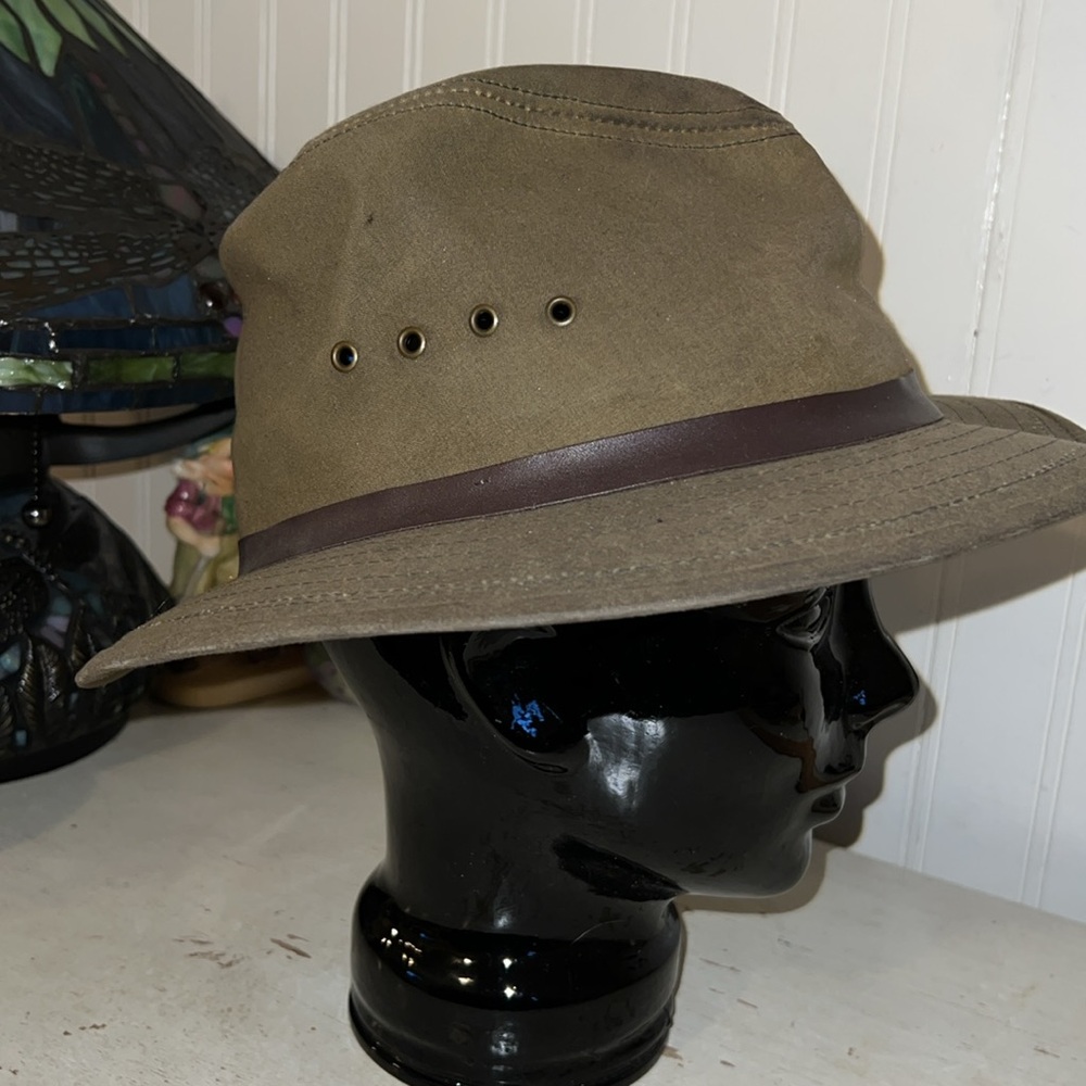 Vintage Filson Tin Cloth Packer hat